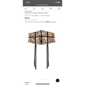 Victoria’s Secret Garter Belt